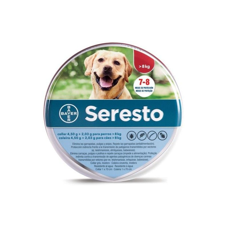 SERESTO PERRO +8 KG