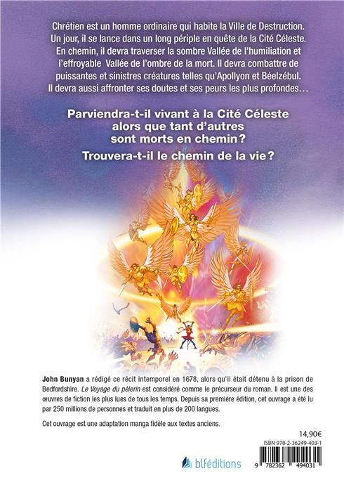 Le voyage du pèlerin - Le manga