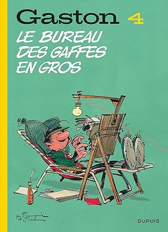 Gaston (édition 2018) - Tome 4 - Le bureau des gaffes en gros