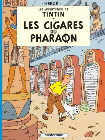 Les aventures de Tintin : Les Cigares du pharaon - Tome 4