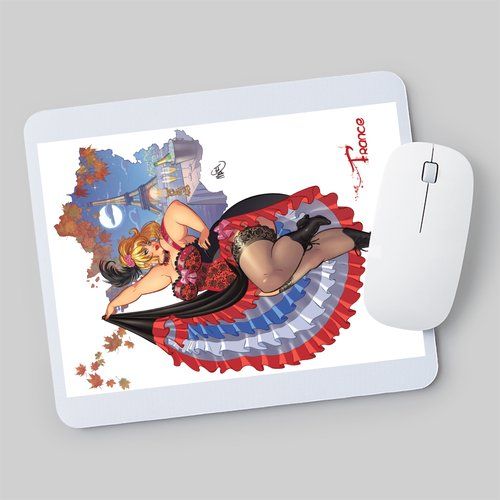 Tapis de souris Miss ronde France