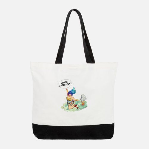 Grand sac fourre-tout en coton Le Shizuku Comix - Réunion
