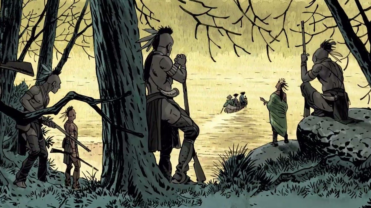 L&#39;Ombre des lumières Tome 2 : Dentelles et Wampum