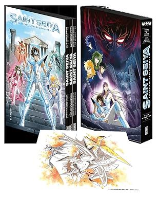 Coffret Saint Seiya - Time Odyssey T 1 - 2 - 3 + ex libris + Tome 4