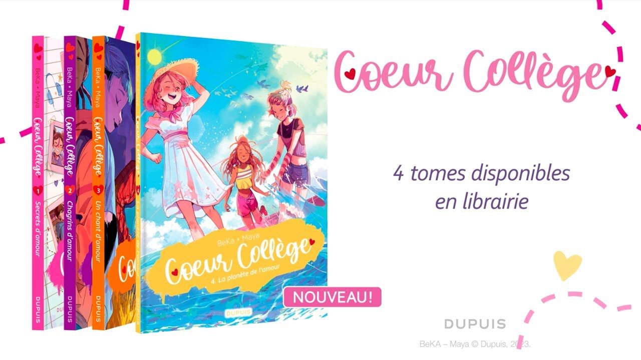 COEUR COLLEGE - Tome 4 - La planète de l&#39;amour