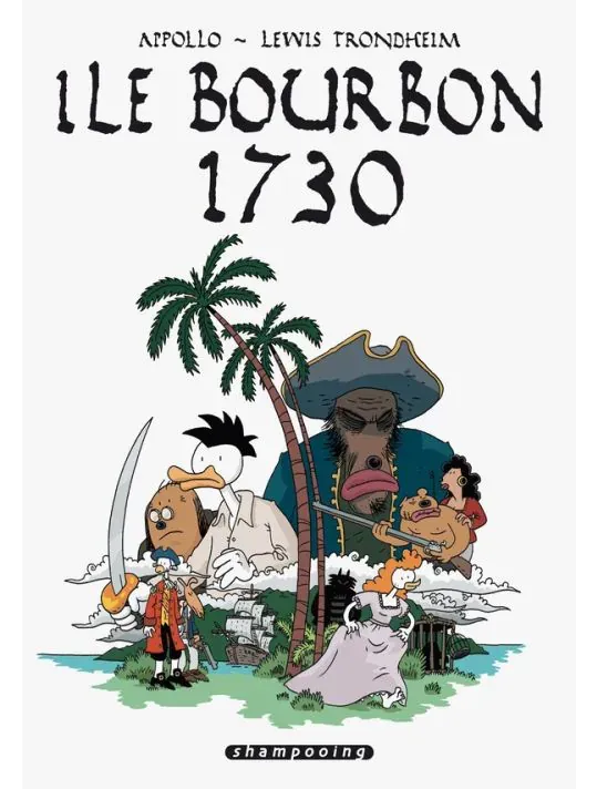 L&#39;île bourbon 1730