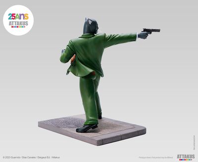 Statuette de collection de John Blacksad paré à tirer