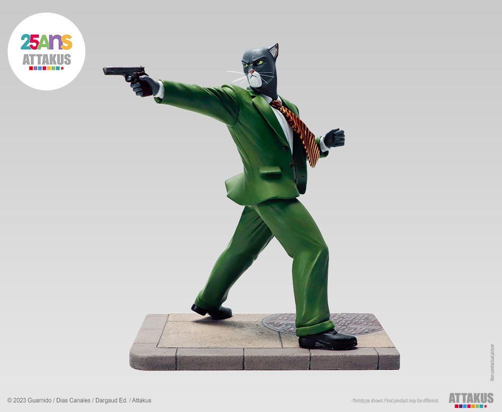 Statuette de collection de John Blacksad paré à tirer