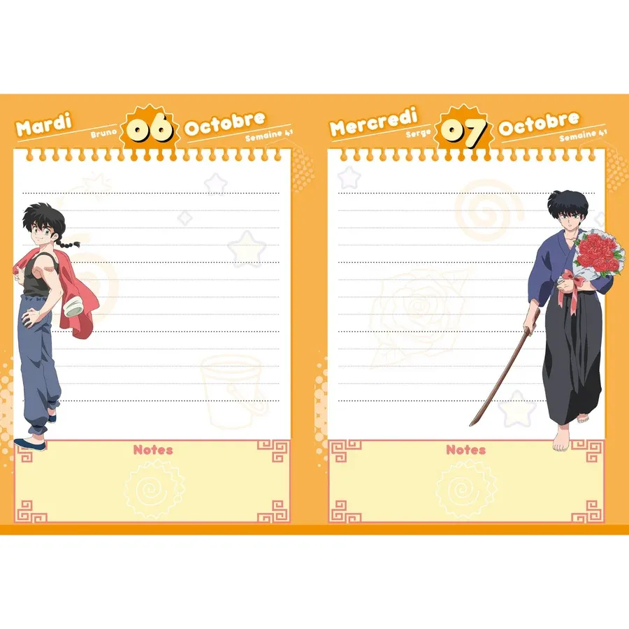 Agenda Ranma 1/2 - 2026-2027