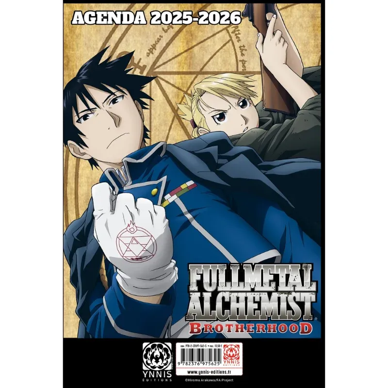 Agenda Fullmetal Alchemist 2026-2027
