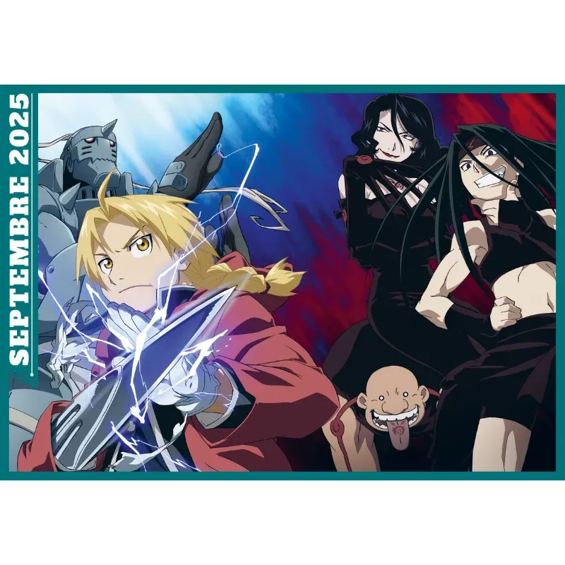 Agenda Fullmetal Alchemist 2026-2027