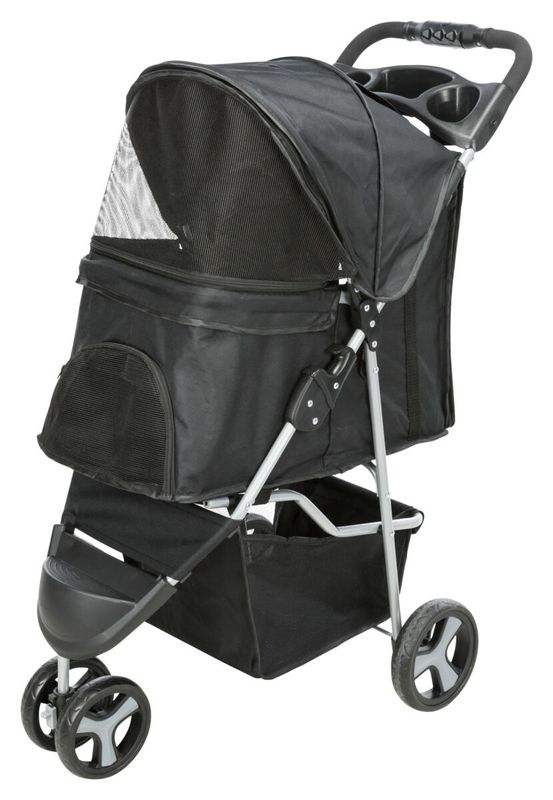 Buggy 47 × 100 × 80 cm, 4,6 kg, zwart  28958