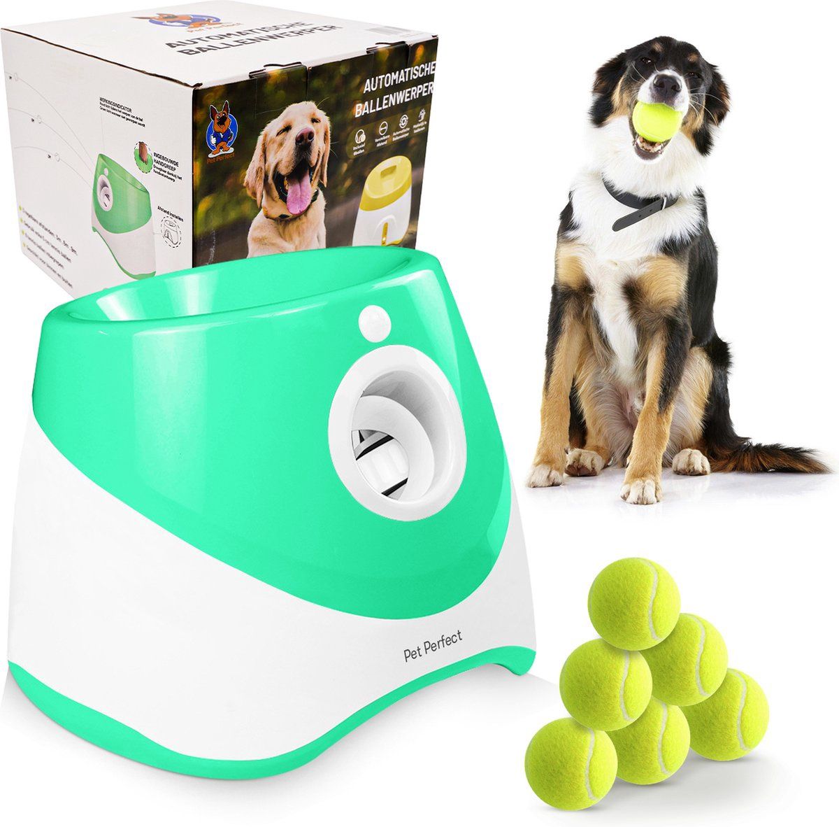 Automatische Ballenwerper - Groen 67705