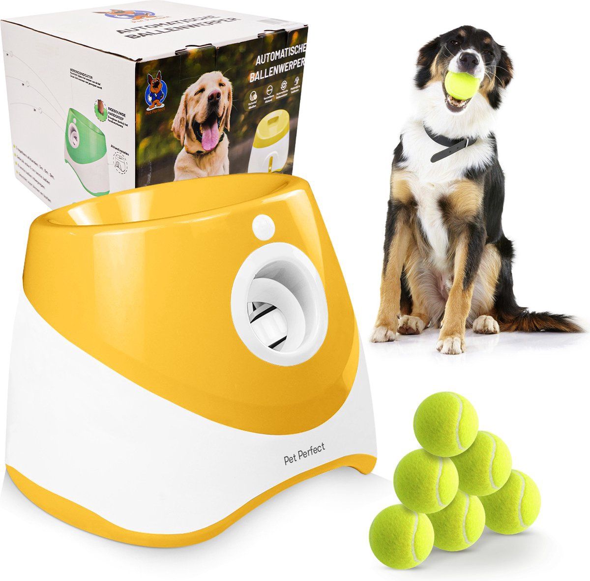 Automatische Ballenwerper - Geel 67704