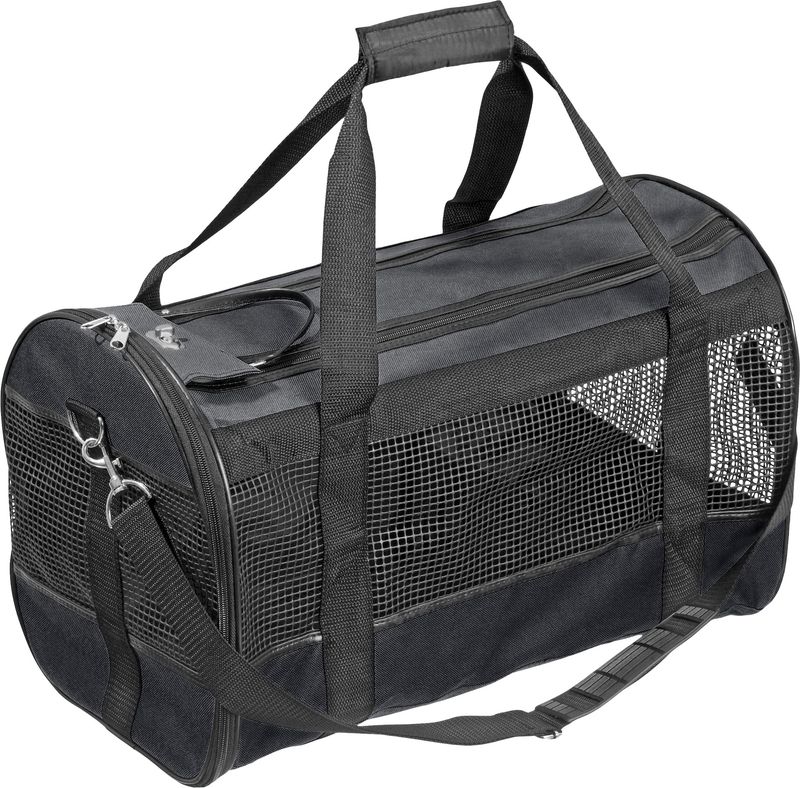 DRAAGTAS DIVINA ZWART M 50x28x30CM    31819