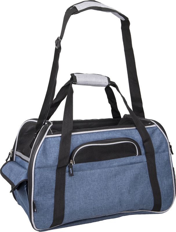 DRAAGTAS GISEL BLAUW 48x25x33CM    520808