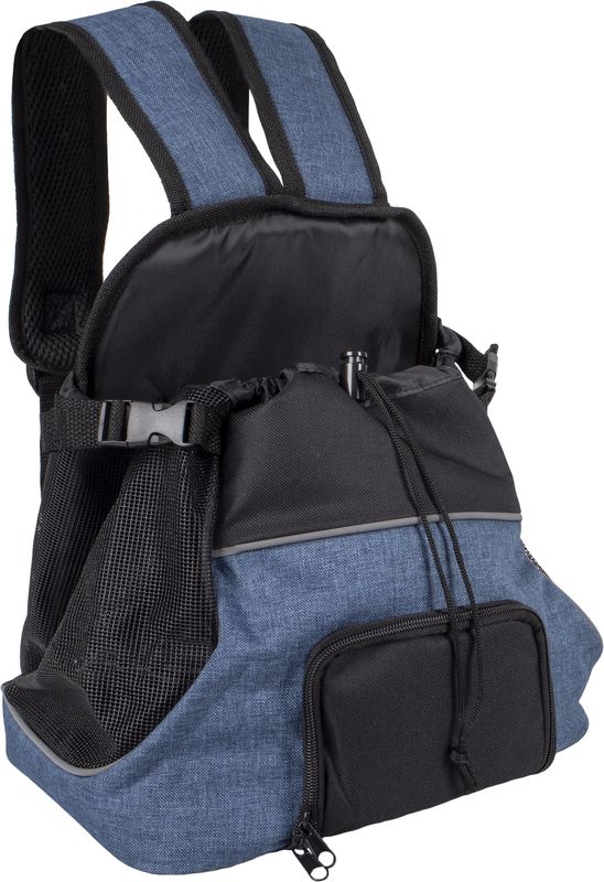 BUIKDRAGER SYBIL BLAUW 29x23x38CM    520810