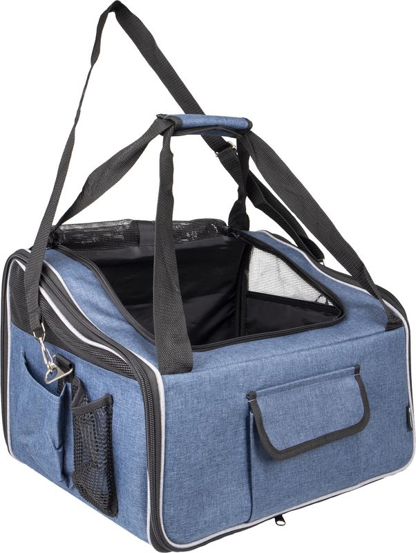 AUTOSTOEL STAAND IDA BLAUW 44x35x 29,5CM   520811