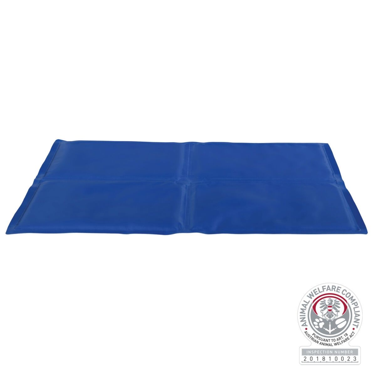Koelmat XL: 90 × 50 cm, blauw  28686