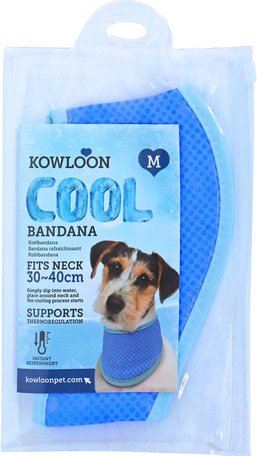 COOL BANDANA PVA BLAUW M 30-40CM 020 2402