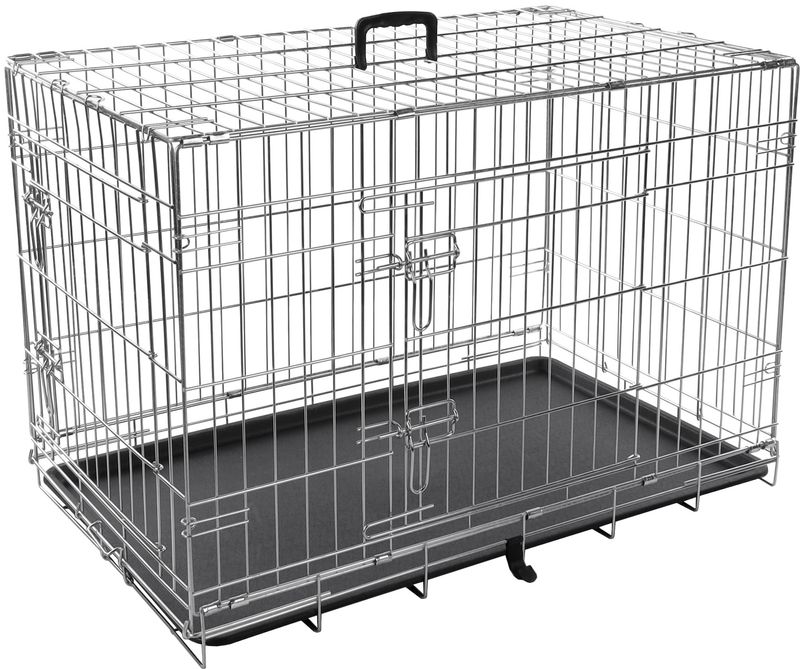 DRAADKOOI KEO zilver L 57x93x62CM  1030064