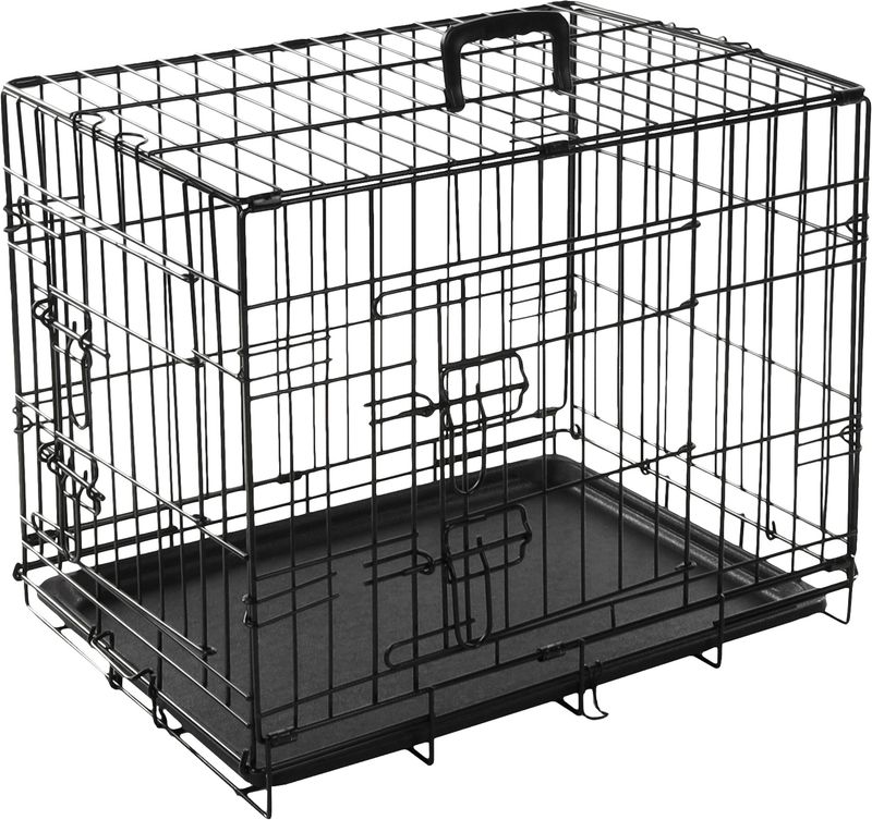 DRAADKOOI KEO ZWART S 43x63x49CM    1030490