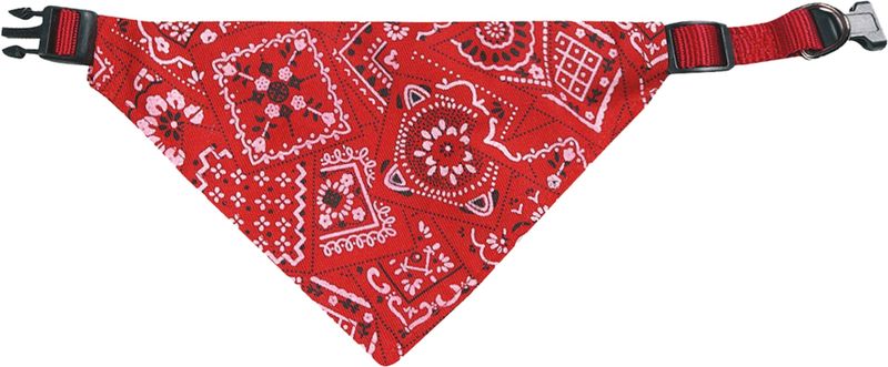 HALSBAND MET BANDANA PINTO ROOD L 40-65CM   505761
