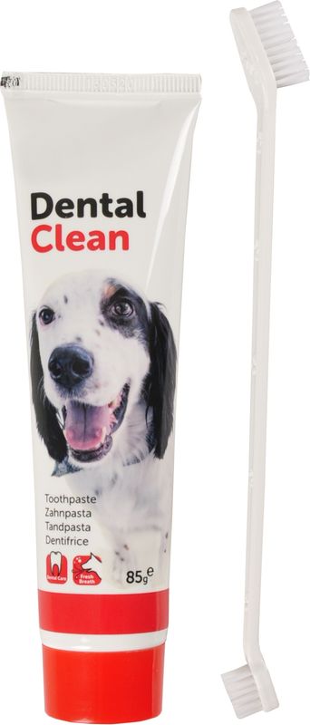 PETCARE TANDPASTA 85GR. + BORSTEL    510955
