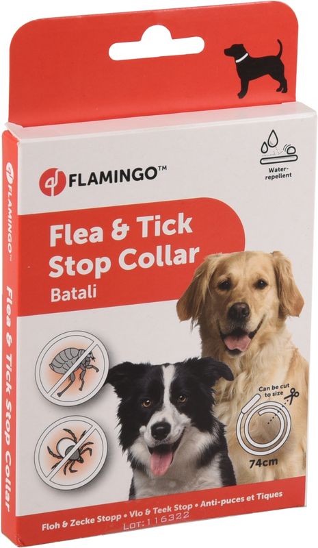 ANTIPARASIET BATALI VLO &amp; TEEK STOP HALSBAND HOND 74CM   519840