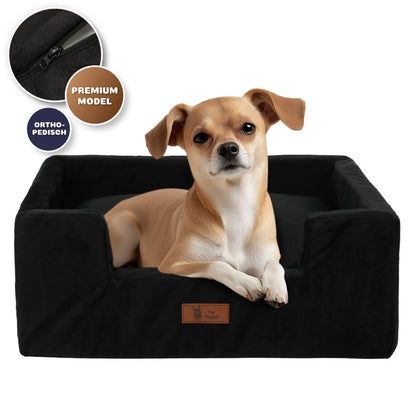 Premium Autostoel Hond - Zwart - M 23009