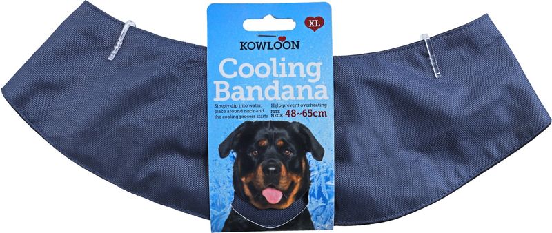 KOELBANDANA DONKERBLAUW XL 48-65 CM 020 2529