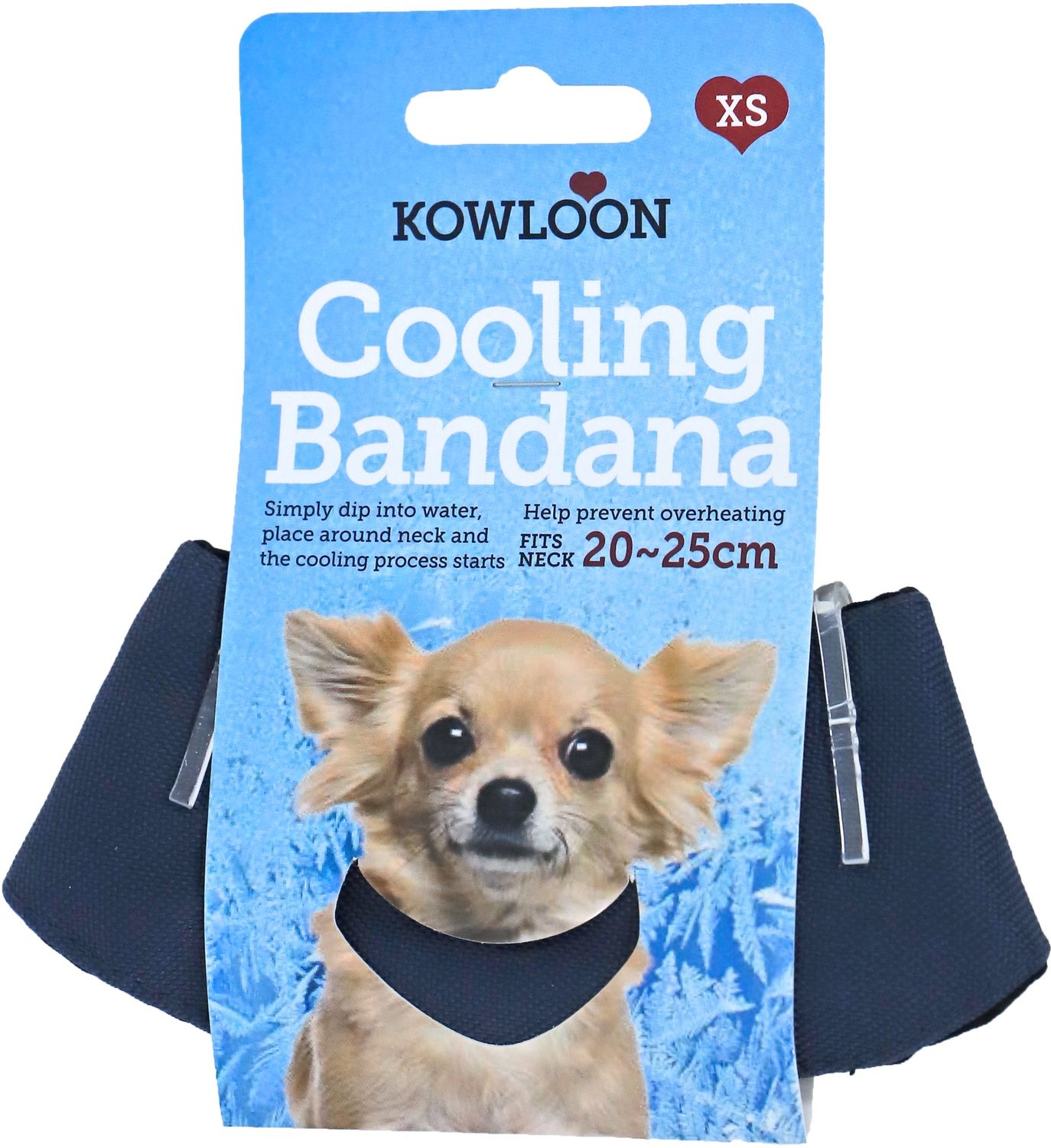 KOELBANDANA DONKERBLAUW XS 20-25 CM 020 2525