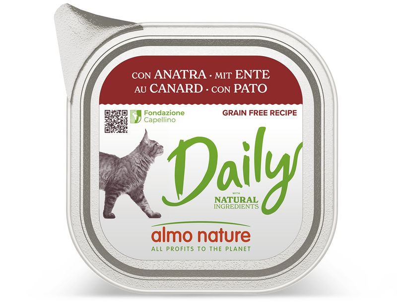 Daily Cats 100g met Eend  A354