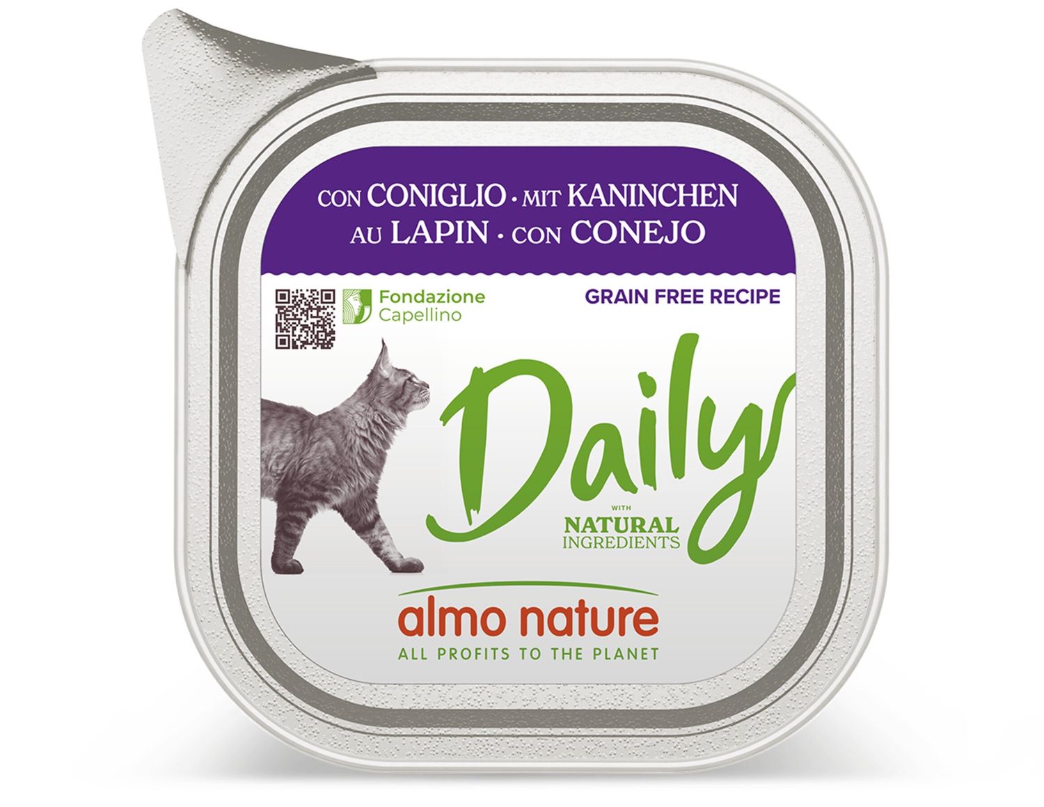 Daily Cats 100g met Konijn  A355