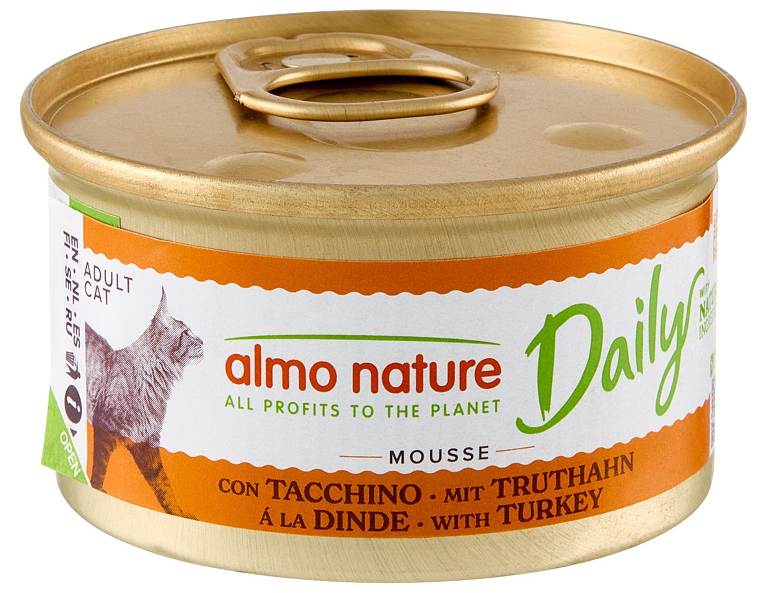 Daily Cats 85g Mousse met kalkoen  A154