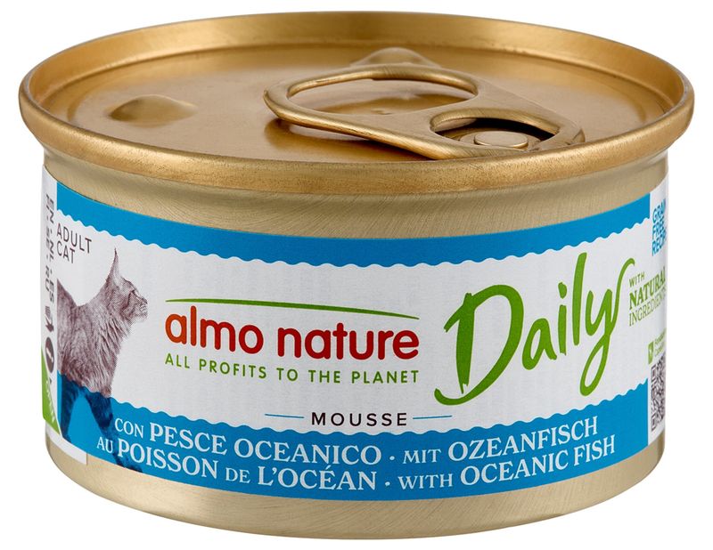 Daily Cats 85g Mousse met oceaanvis  A152