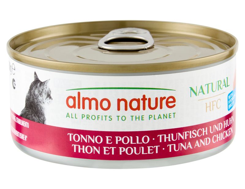 HFC Cats 150g Natural - Tonijn en kip   A5129H