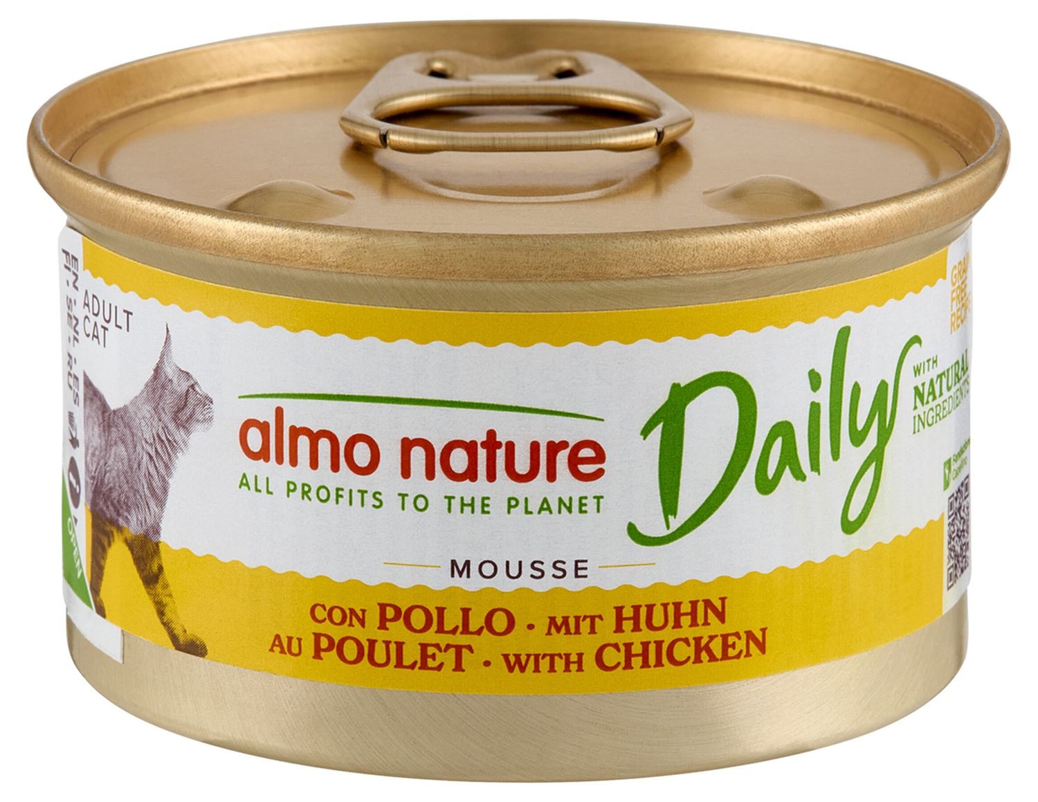 Daily Cats 85g Mousse met kip  A153