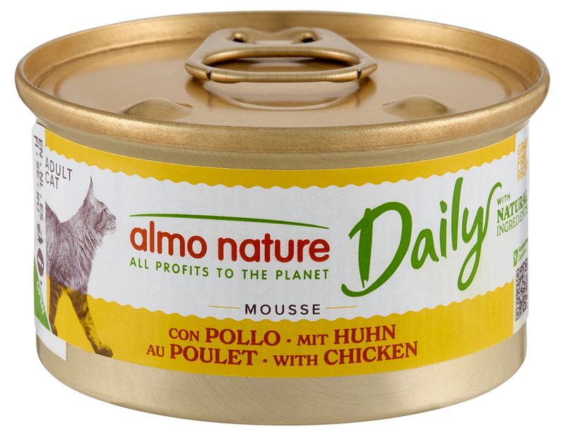 Daily Cats 85g Mousse met kip  A153