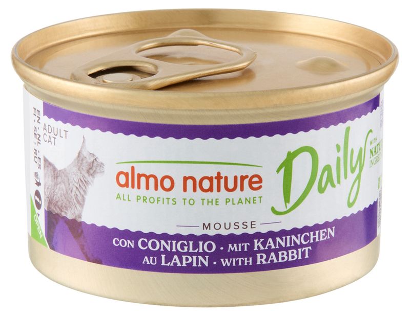 Daily Cats 85g Mousse met konijn  A157