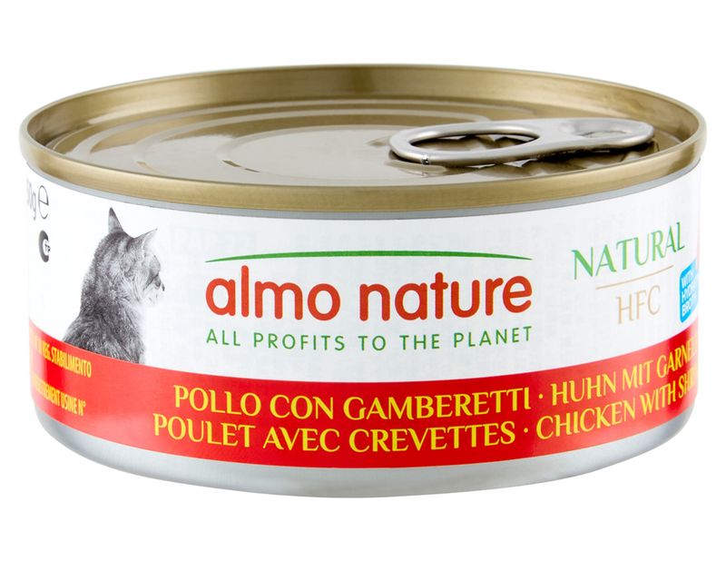 HFC Cats 150g Natural - Kip met garnalen   A5124H