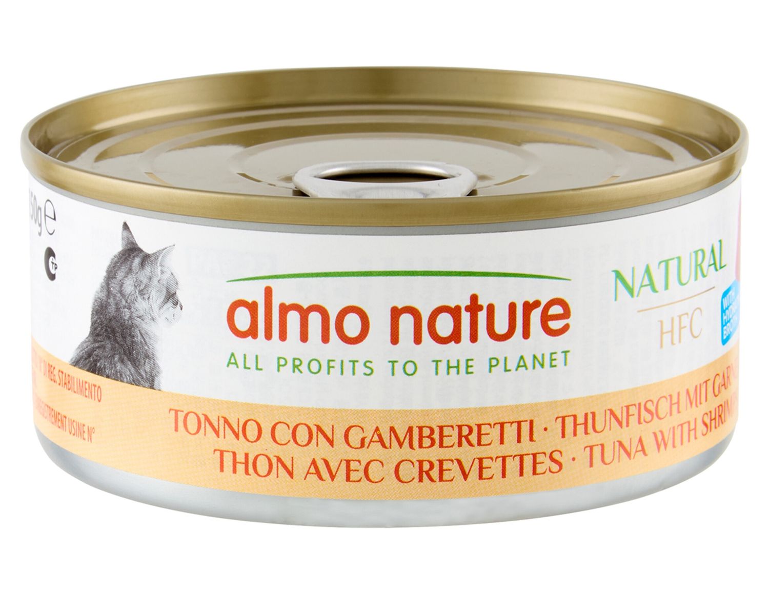 HFC Cats 150g Natural - Tonijn en garnaal   A5128H