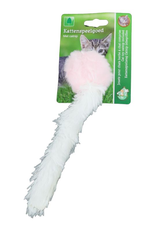 BAL PLUCHE MET STAART 24CM 021 5451