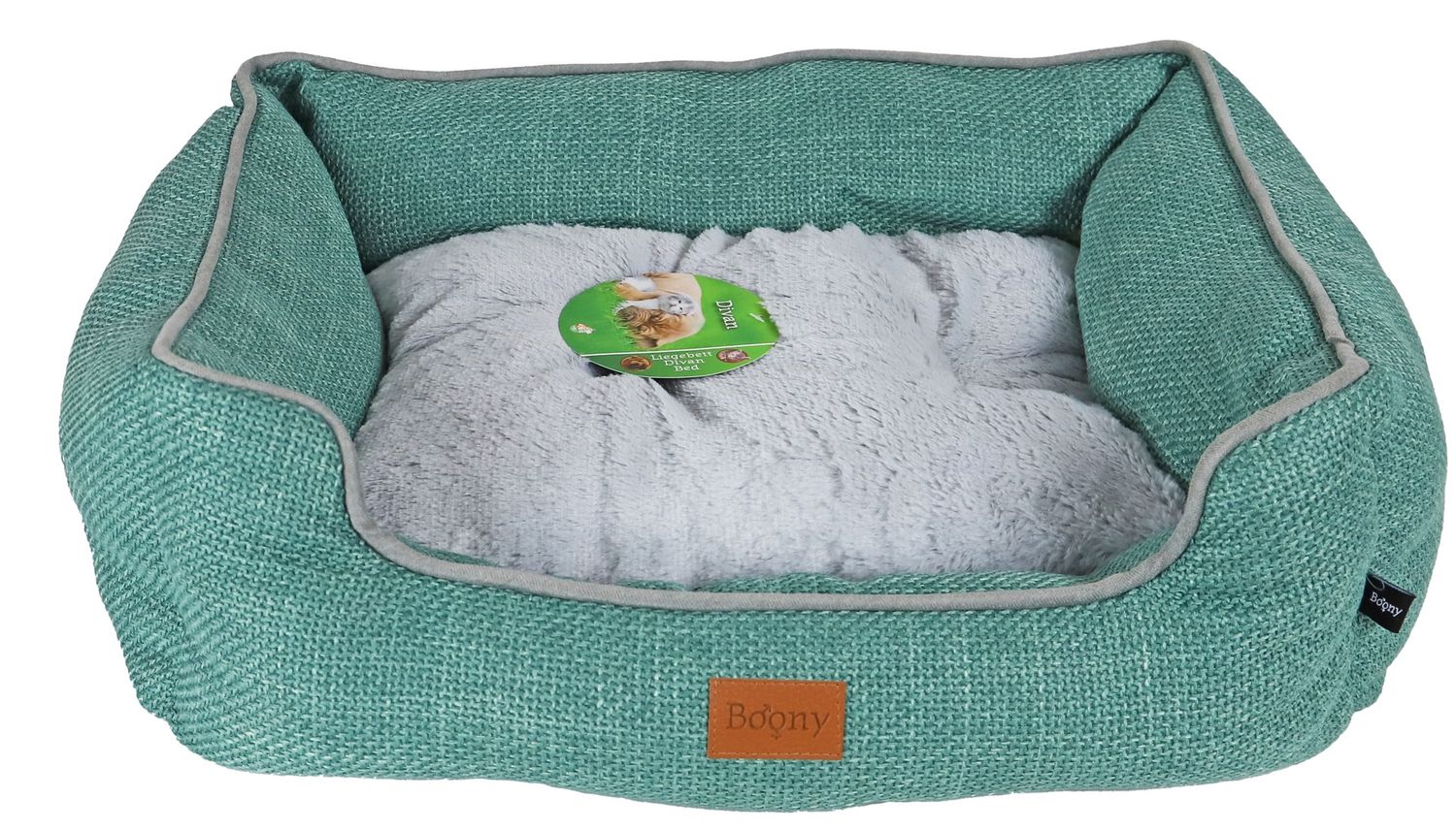 DIVAN BOONY LINNENL.60X50CM PASTEL GROEN 021 1055
