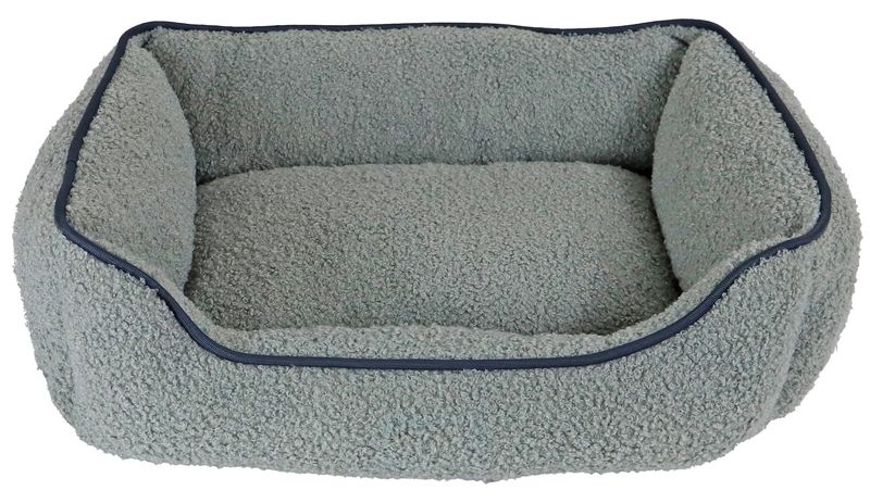 DIVAN TEDDY MET BIES 50X40CM GRIJS 021 0890