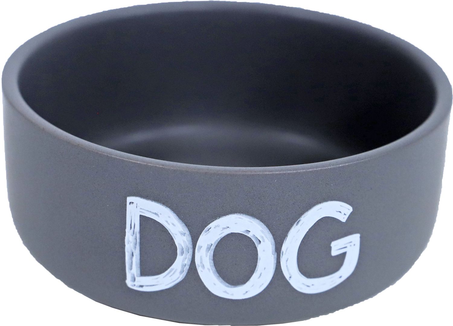 EETBAK STEEN DOG MAT GRIJS 12CM 020 4581