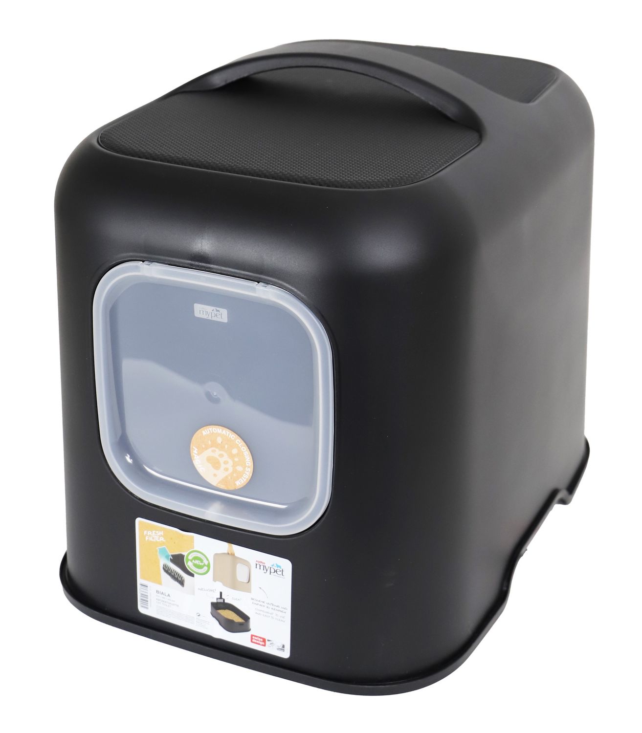 KATTENTOILET BIALA BLACK 216880