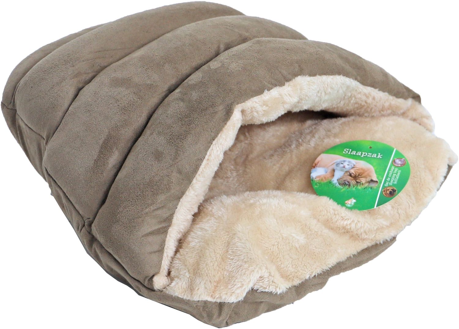 SLAAPZAK 45CM BRUIN/BEIGE 210866