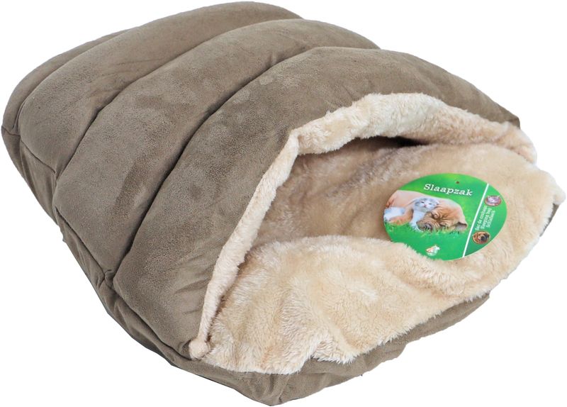 SLAAPZAK 45CM BRUIN/BEIGE 210866