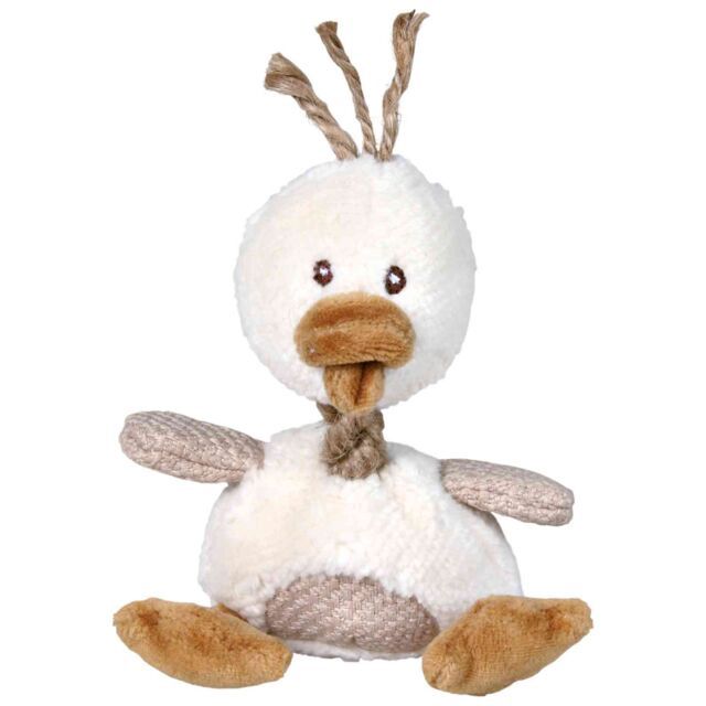 Eend, pluche/stof 15 cm  35812